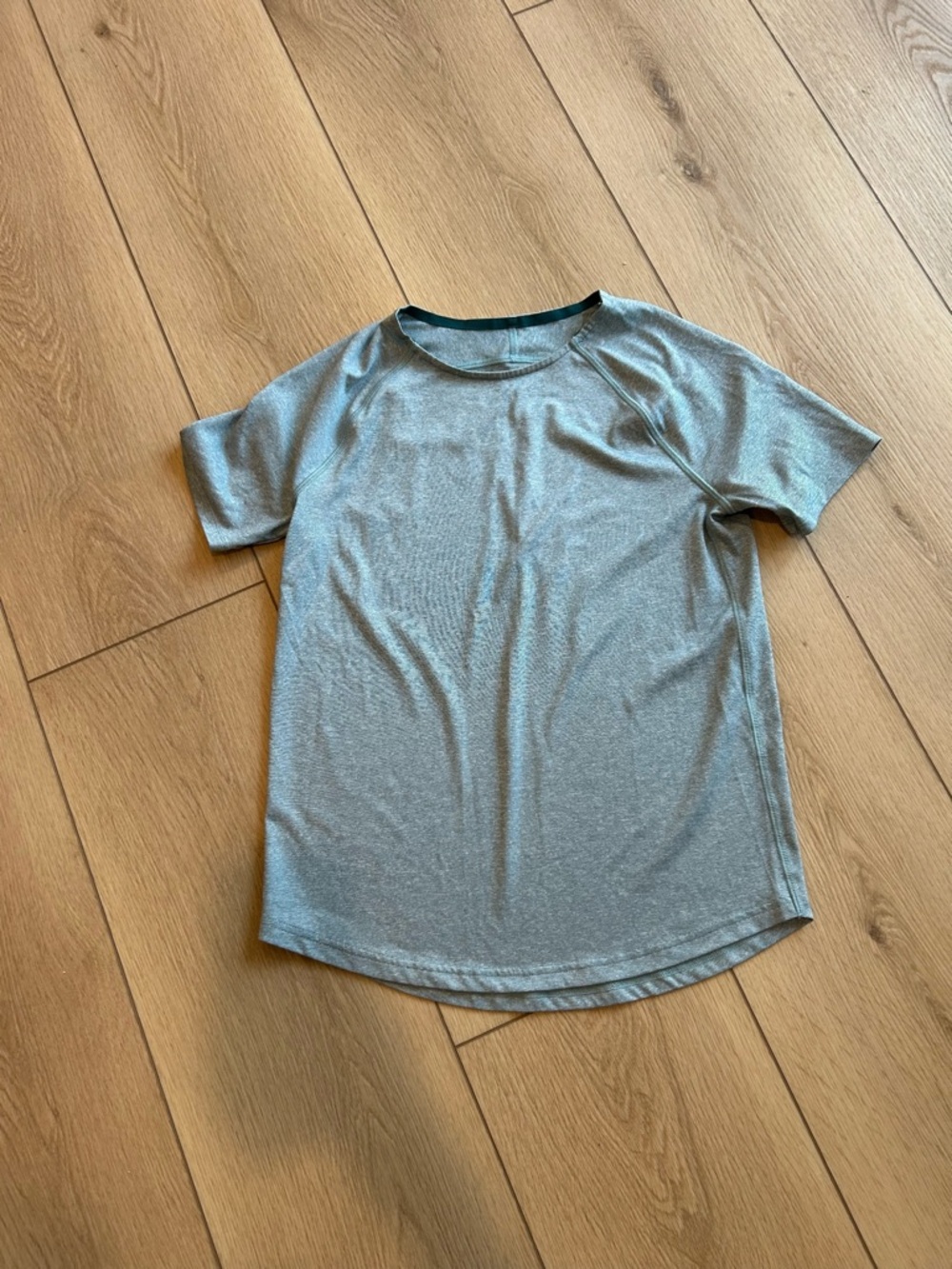 all in motion Heathered Light Blue Performance Tee